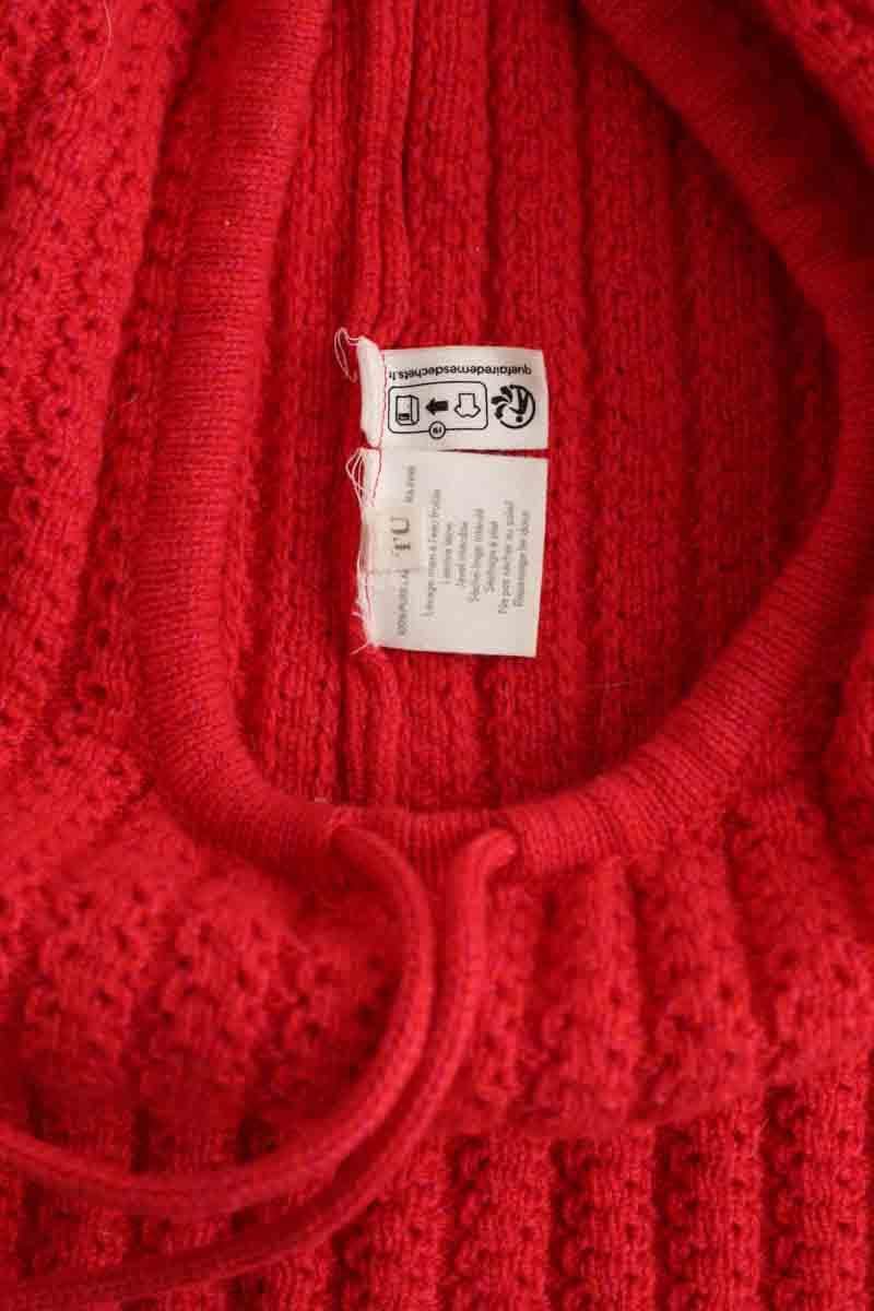Capuche Molli Rouge en Laine