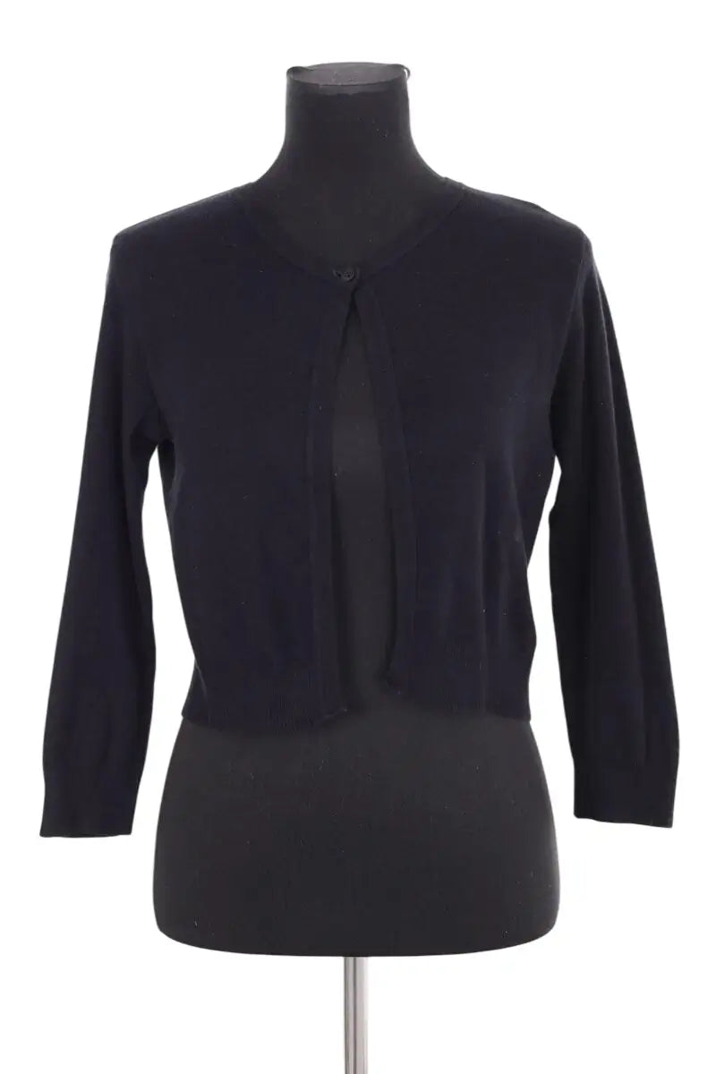 Cardigan Agnès B. Noir en Coton, taille M - Seconde Main
