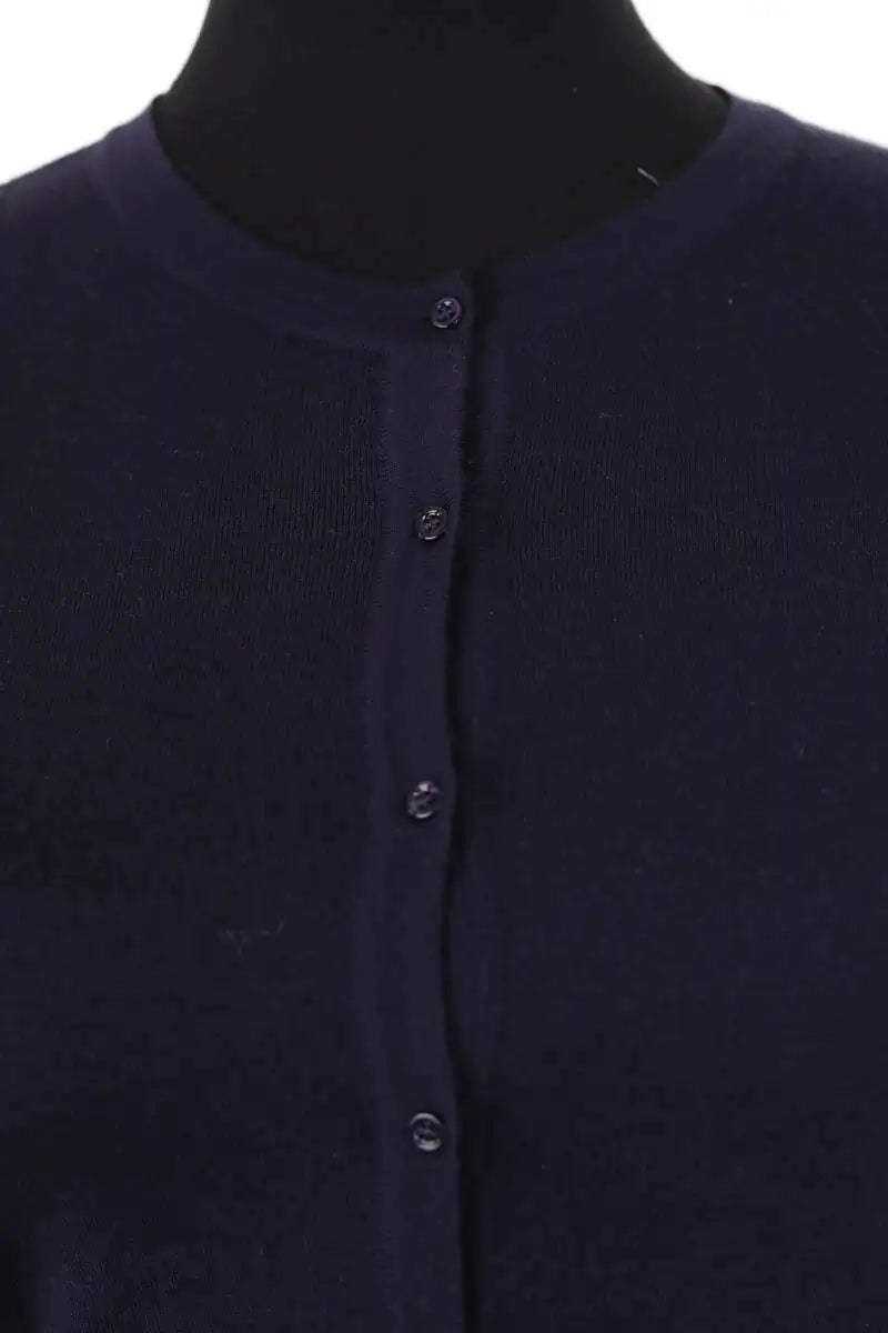Cardigan Alaïa Marine en Laine