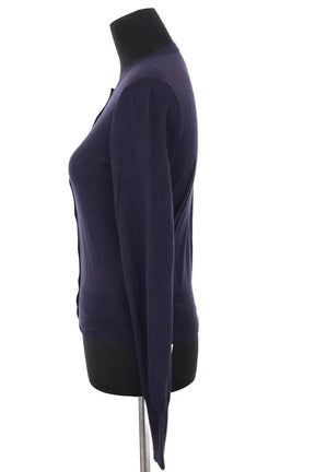 Cardigan Alaïa Marine en Laine