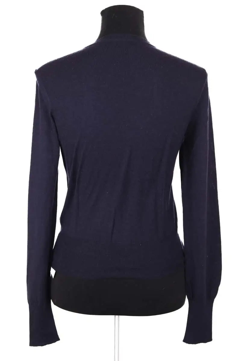 Cardigan Alaïa Marine en Laine