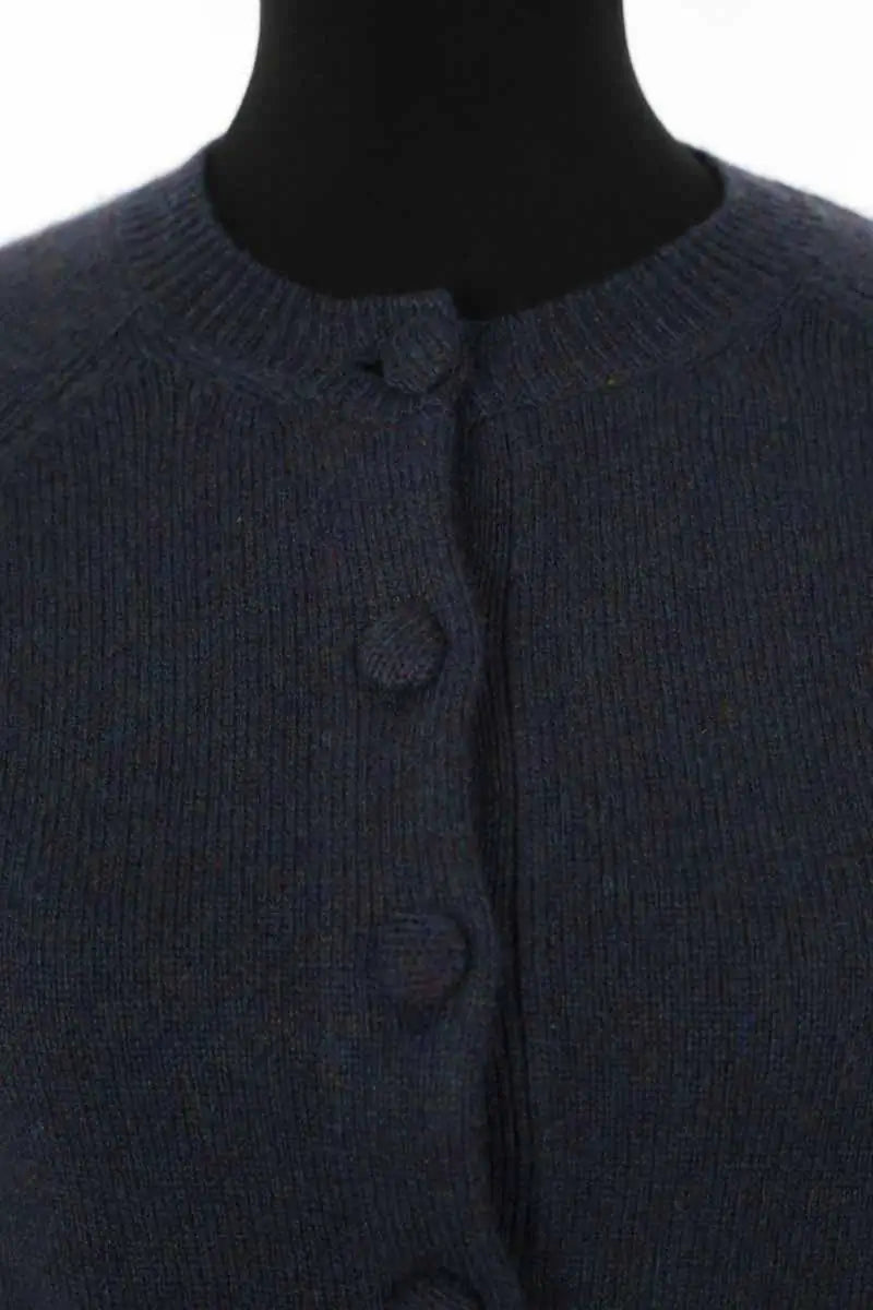 Cardigan Alexandra Golovanoff Bleu en Cachemire