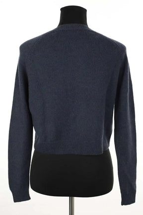 Cardigan Alexandra Golovanoff Bleu en Cachemire