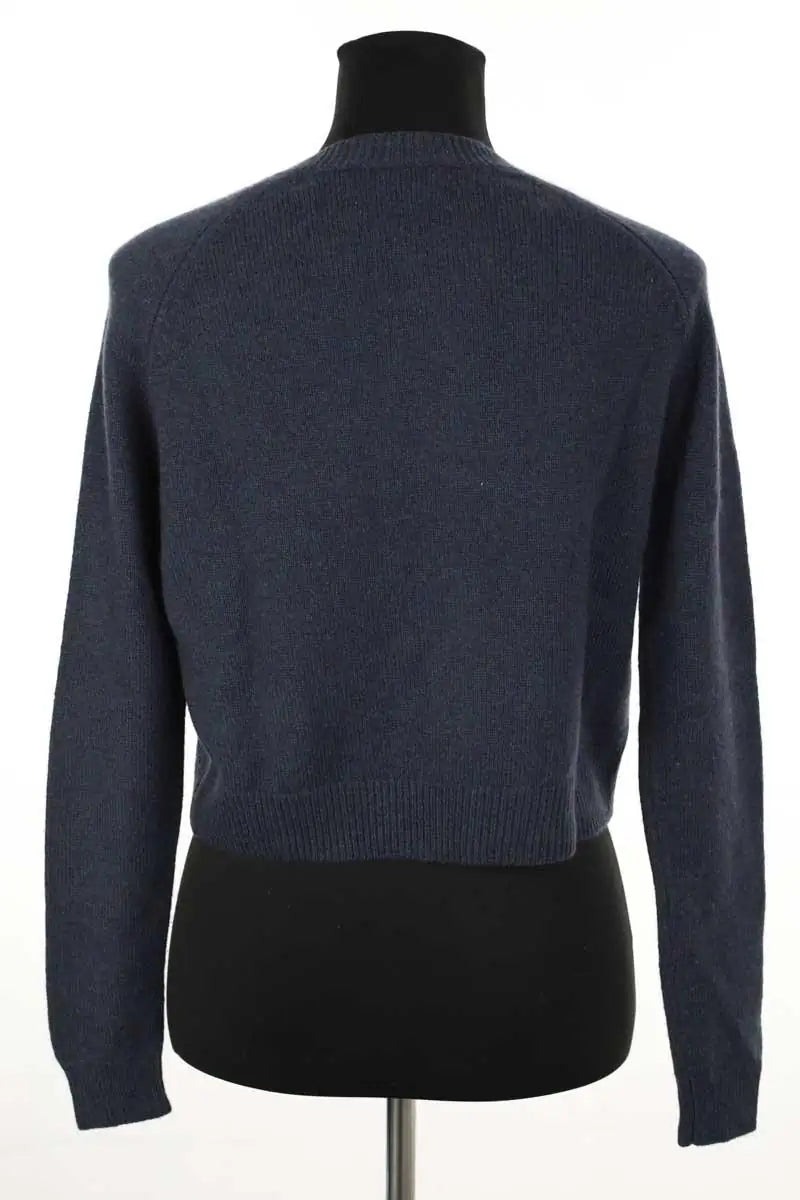 Cardigan Alexandra Golovanoff Bleu en Cachemire
