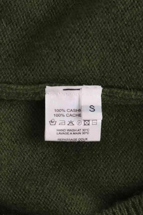 Cardigan Alexandra Golovanoff Vert en Cachemire