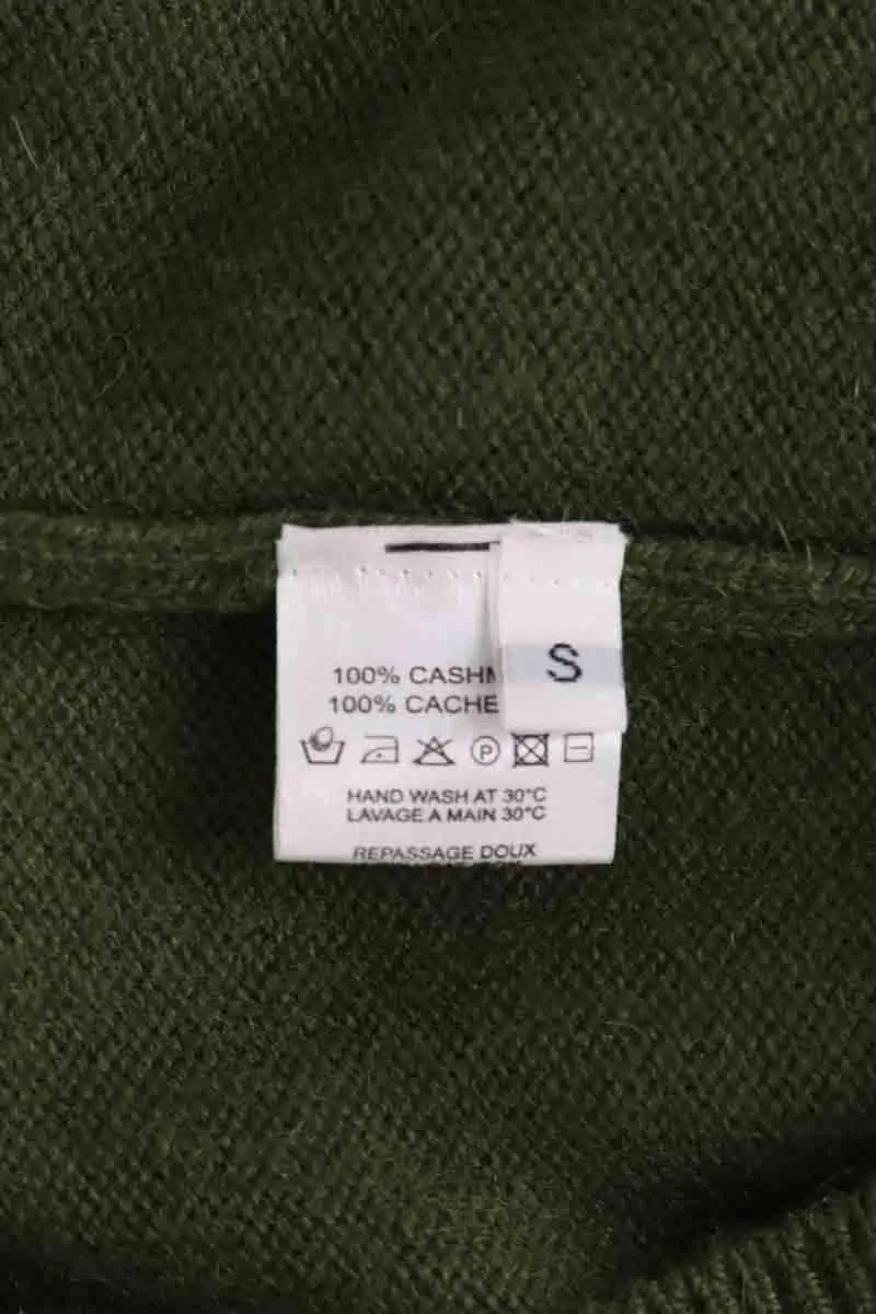 Cardigan Alexandra Golovanoff Vert en Cachemire