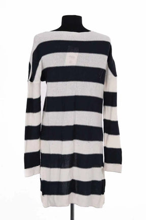 Cardigan American Vintage Blanc en Coton