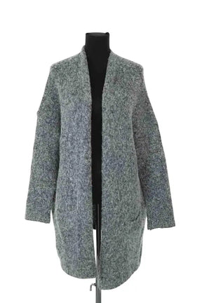 Cardigan American Vintage Gris en Laine, taille TU - Seconde Main
