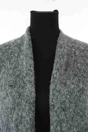 Cardigan American Vintage Gris en Laine