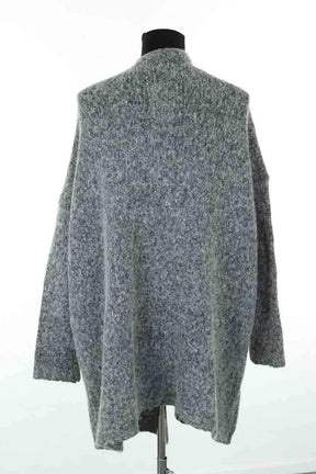 Cardigan American Vintage Gris en Laine