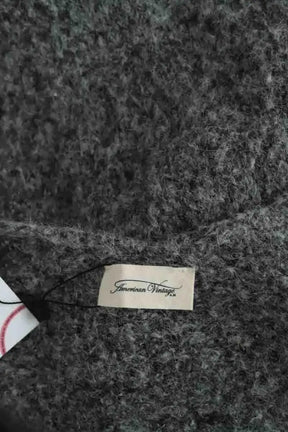 Cardigan American Vintage Gris en Laine
