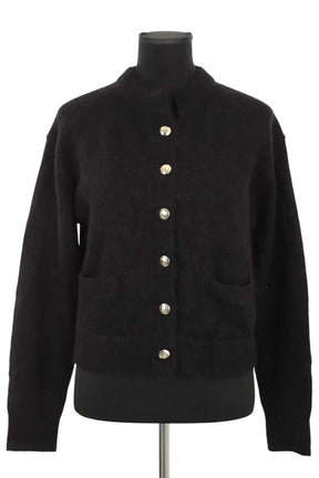 Cardigan Anine Bing Noir en Laine, taille M - Seconde Main