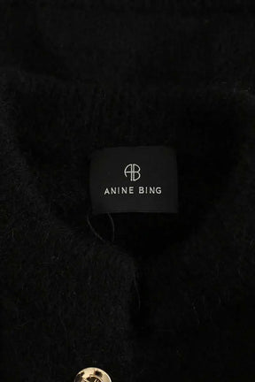 Cardigan Anine Bing Noir en Laine
