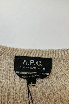 Cardigan APC Beige en Viscose