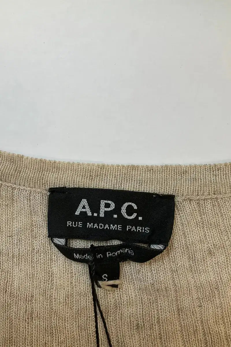 Cardigan APC Beige en Viscose