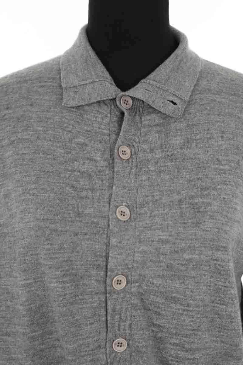 Cardigan Balenciaga Gris en Laine