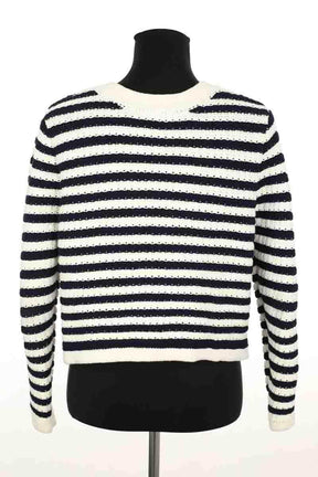Cardigan Ba&Sh Blanc en Coton