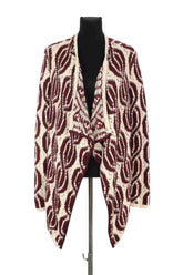 Cardigan Bash Bordeaux en Laine, taille L - Seconde Main