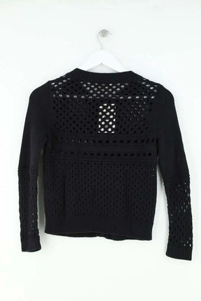 Cardigan Ba&Sh Emita Noir en Coton
