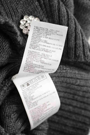Cardigan Ba&Sh Gris en Laine