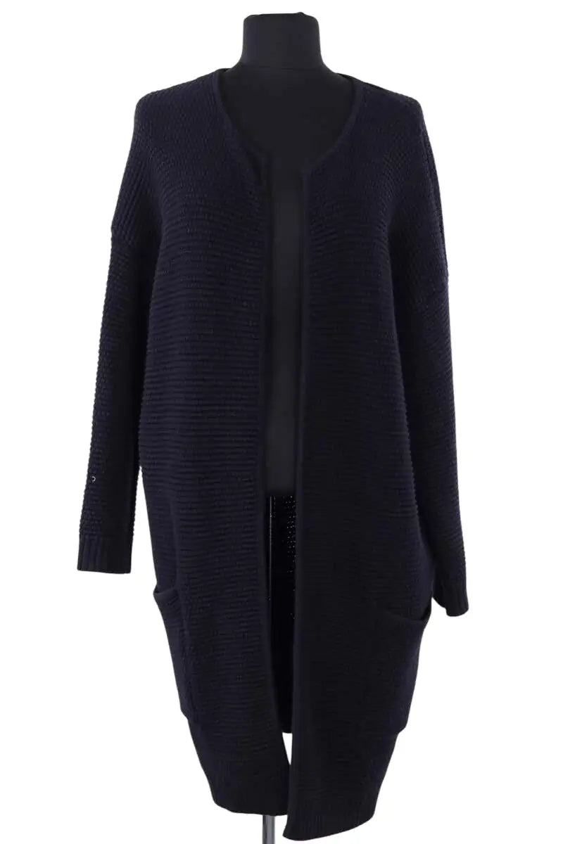 Cardigan Ba&Sh Little Noir en Coton, taille XS - Seconde Main