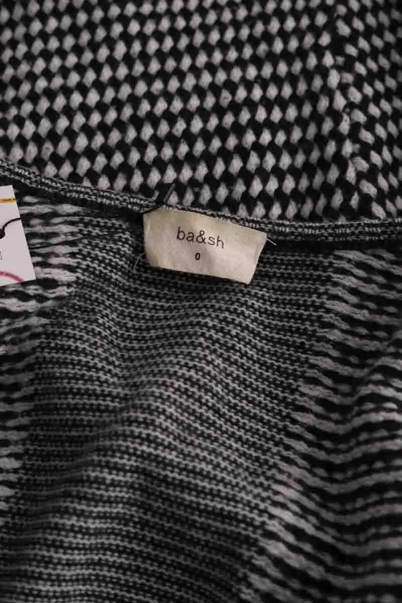 Cardigan Ba&Sh Noir en Laine