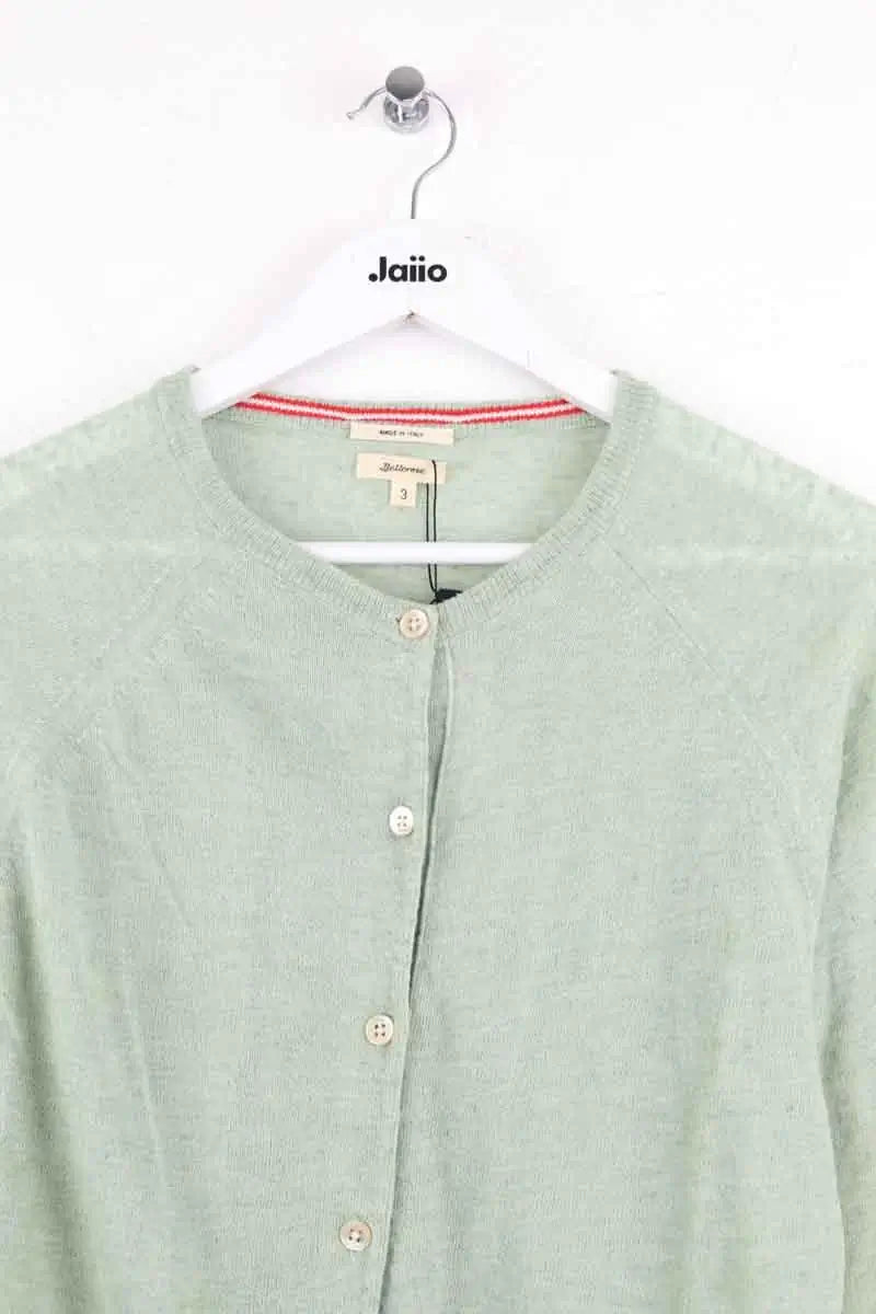 Cardigan Bellerose Vert en Lin