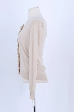 Cardigan Chloé Beige en Coton