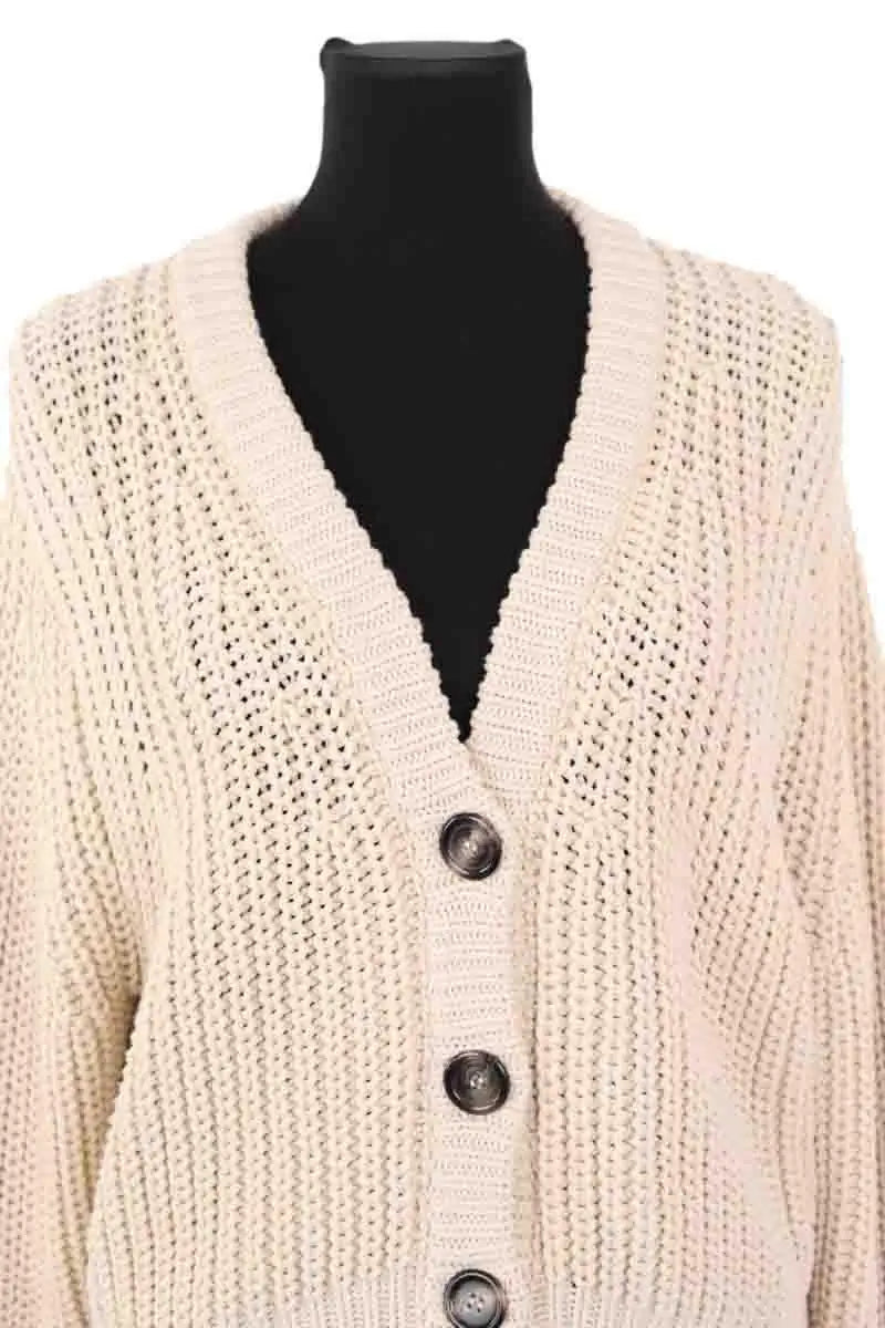 Cardigan Claudie Pierlot Beige en Coton