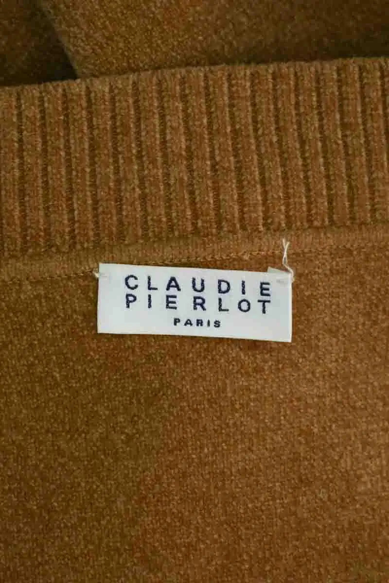 Cardigan Claudie Pierlot Camel en Synthétique