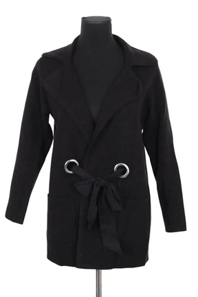 Cardigan Claudie Pierlot Noir en Viscose, taille S - Seconde Main