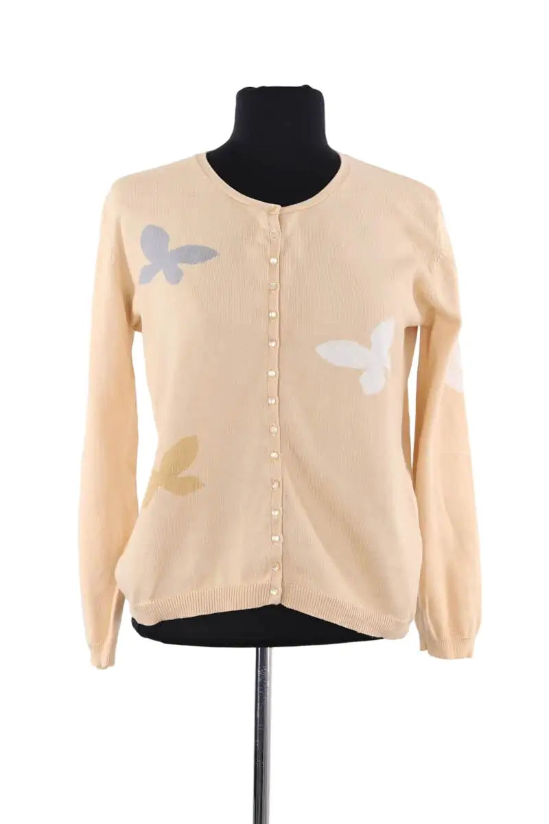 Cardigan Claudie Pierlot Rose en Coton, taille S - Seconde Main