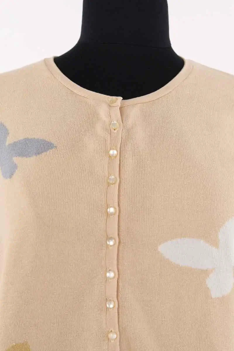 Cardigan Claudie Pierlot Rose en Coton