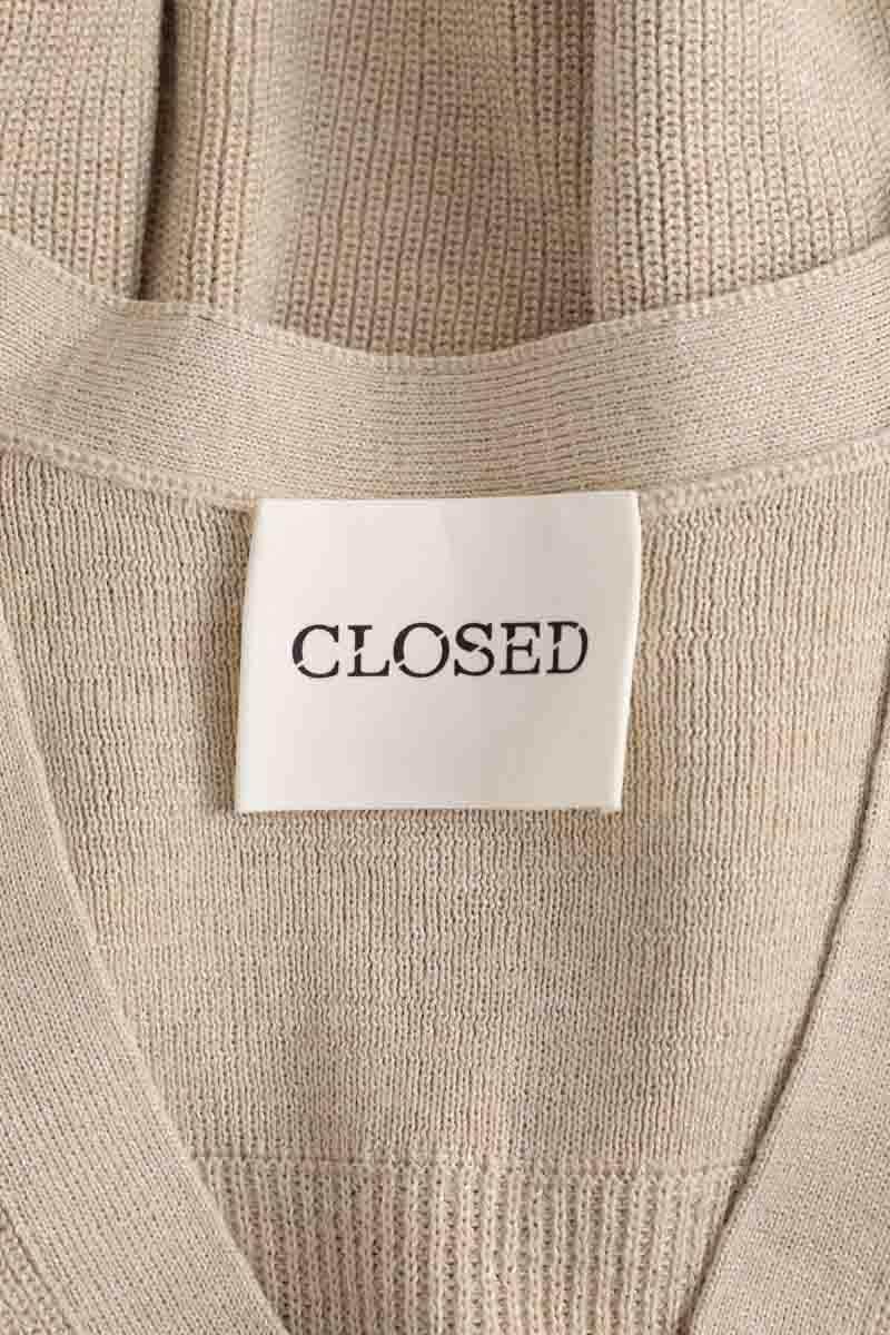 Cardigan Closed Ecru en Viscose