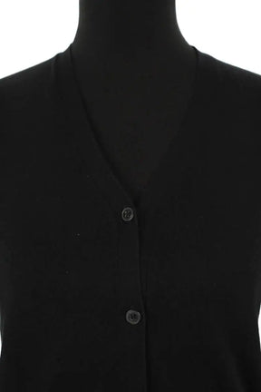 Cardigan Closed Noir en Lin