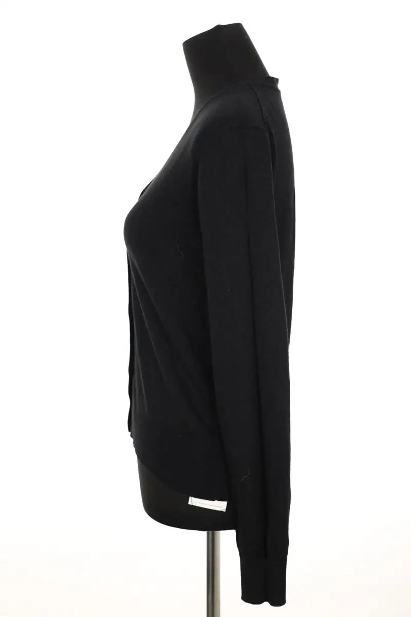Cardigan Closed Noir en Lin