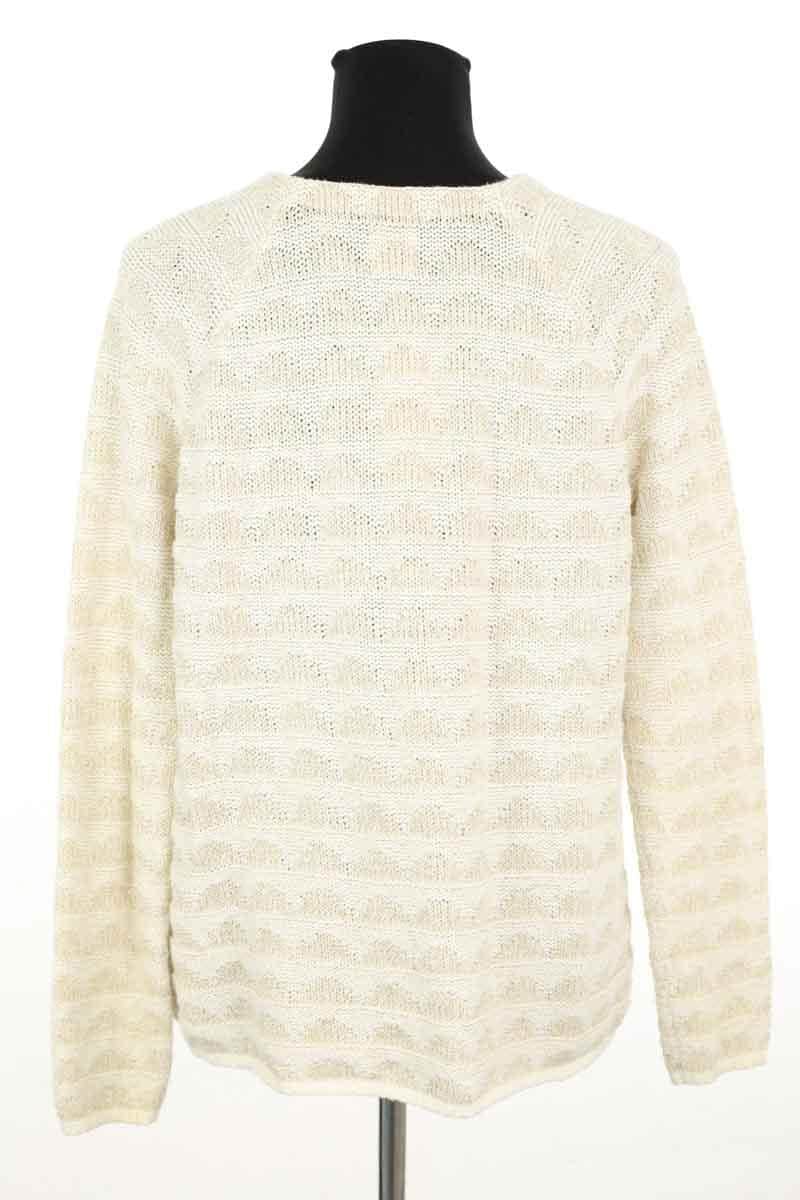 Cardigan Des Petits Hauts Atoumie Ecru en Coton
