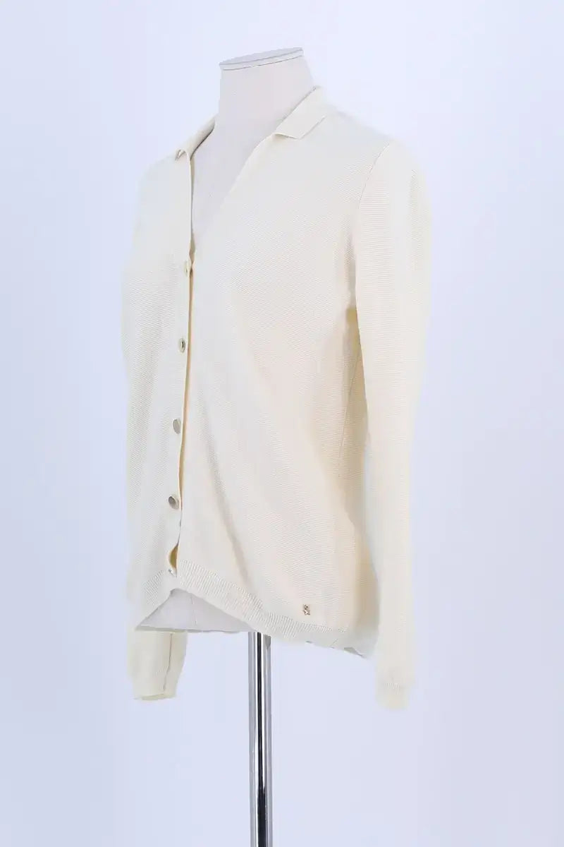 Cardigan Des Petits Hauts Beige en Coton