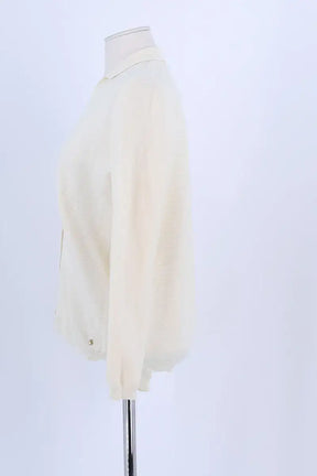 Cardigan Des Petits Hauts Beige en Coton