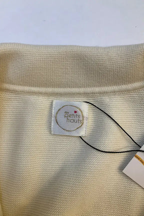 Cardigan Des Petits Hauts Beige en Coton