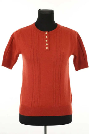 Cardigan Des Petits Hauts Bordeaux en Coton