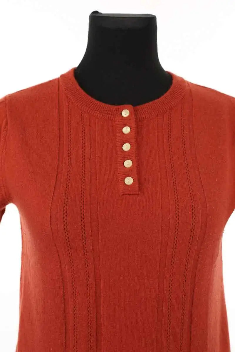 Cardigan Des Petits Hauts Bordeaux en Coton