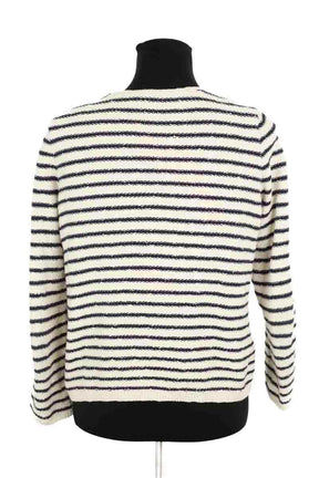 Cardigan Des Petits Hauts Emona Ecru en Coton