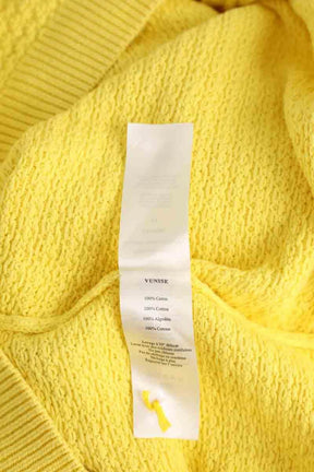 Cardigan Des Petits Hauts Jaune en Coton