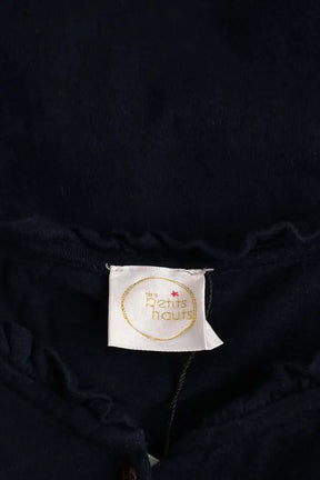 Cardigan Des Petits Hauts Marine en Coton
