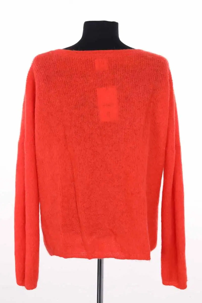 Cardigan Des Petits Hauts Orange en Laine