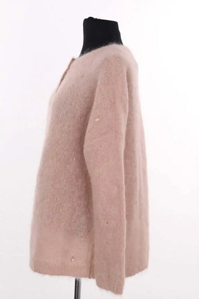 Cardigan Des Petits Hauts Rose en Laine