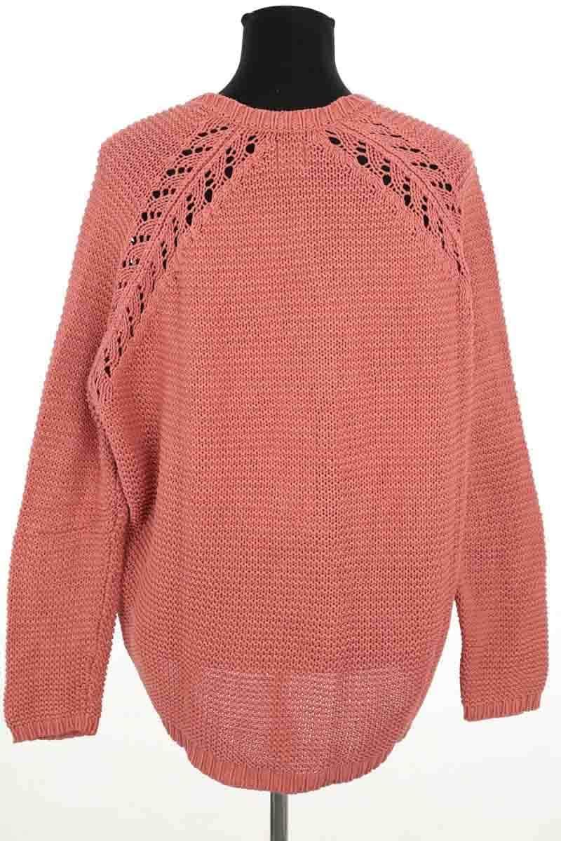 Cardigan Des Petits Hauts Zola Rose en Coton