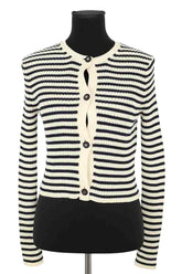 Cardigan Dior Ecru en Coton, taille S - Seconde Main