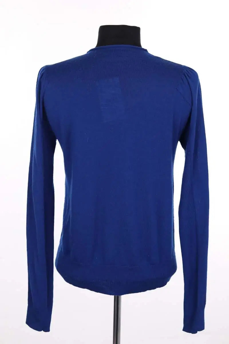 Cardigan Dries Van Noten Bleu en Laine